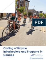 Costing of Bicycle Infrastructure and Programs in Canada
