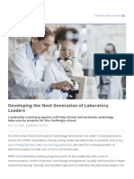 Developing The Next Generation of Laboratory Leaders