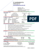 Resume of Erwinbanezsarmiento