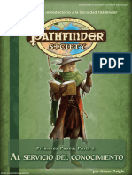Pathfinder 1 Ed. Al Servicio Del Conocimiento