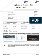 RCJRescue Line 2023 Rules