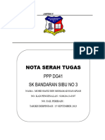 Nota - Serah - Tugas Hafiz