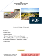 CH#3 Horizontal Design of The Roads