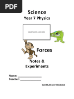 7a Physics Forces