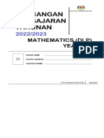 RPT Math DLP Year 6 2022 2023