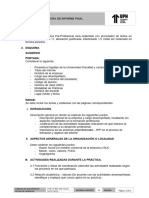 Estructura de Informe Final de PPP 2023