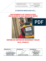 PDF Procedimiento de Trabajo para Instalacion de Analizador de Redes - Compress
