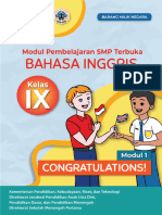 B.Inggris Kelas IX Modul 1