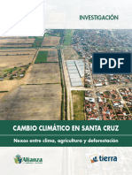 Cambio Climatico en Santa Cruz 2023