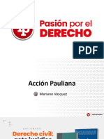 Acción Pauliana PDF Gratis