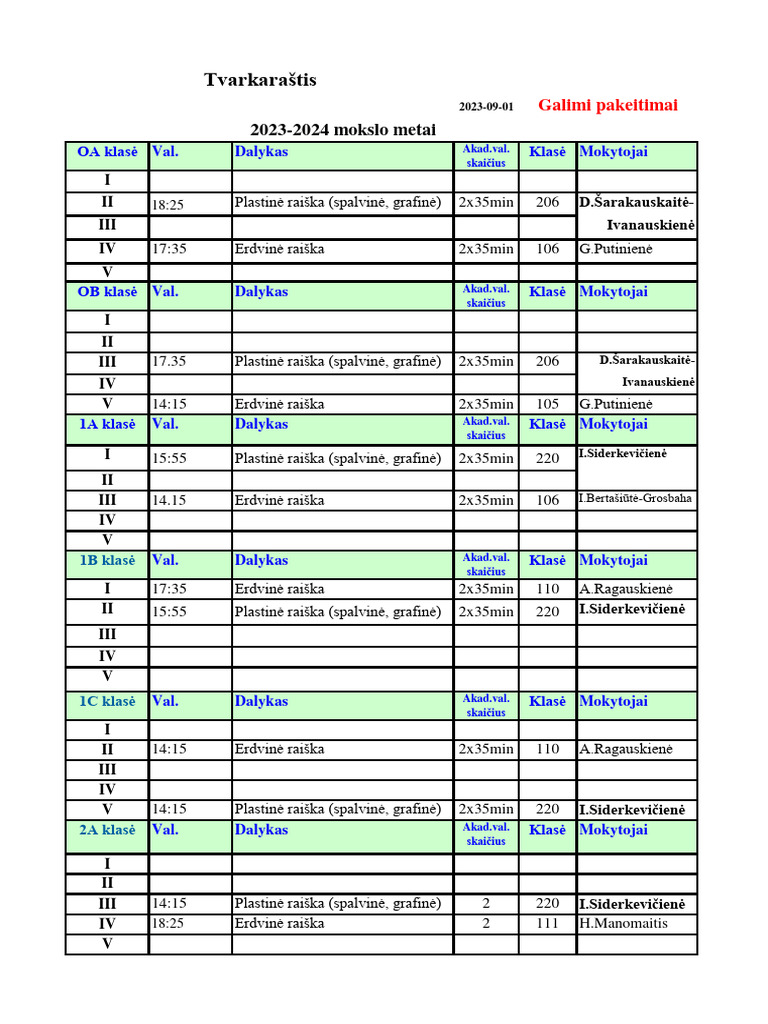 Tvarkarastis 2023 2024 PDF