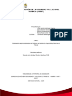 Taller 2 - Grupo 2 Procedimientos SGSST