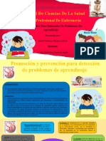 Plan Preventivo para Detección de Problemas de Aprendizaje