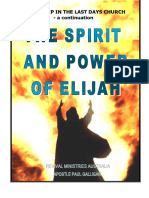 The Spirit and Power of Elijah 2014