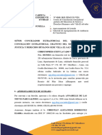 Modelo de Apersonamiento Aplazamiento Conciliación Extrajudicial