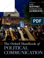 The Oxford Handbook of Political Communication Kate Kenski Kathleen Hall Jamieson
