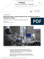 ANS Muda Regras e Usuário Poderá Trocar de Plano de Saúde Se Hospital For Excluído - InfoMoney