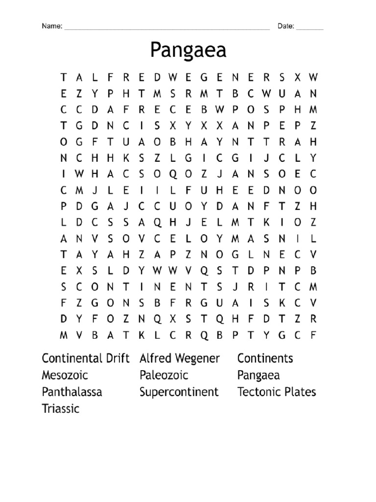Word Search | PDF
