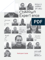Chazown Experience ParticipantGuide