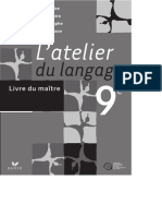 Atelier Du Langage 9H Maître