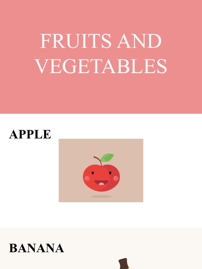 fruit vocab PDF