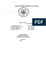 Makalah Mekanisme Pembuatan Baja