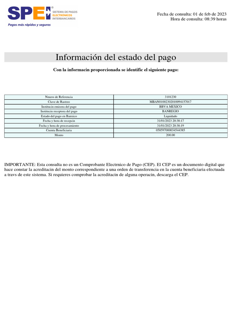 Reporte Estado de Pago | PDF | Finanzas y dinero