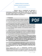 Empresa Pública de Vialidad Zamora Chinchipe Vialzachin E.P. Área de Mecánica