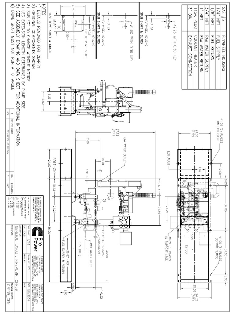 General Layout Drawing | PDF