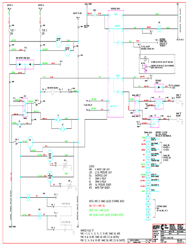 Wiring Diagram | PDF