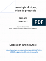 PHR 604 - Cours 5-6 - Notes de Cours