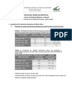 Material para Cálculos Das Dietas - Gestante e Nutriz