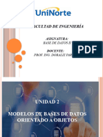 Unidad 2 Base de Datos II