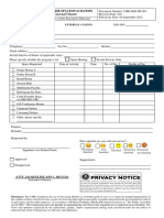 OED-FR-003 - External Booking Form Rev4