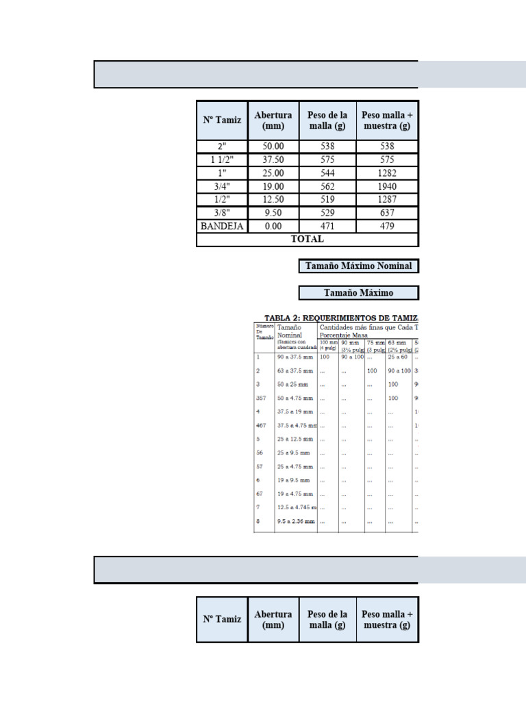 Copia de Excel - ASTM C136 | PDF