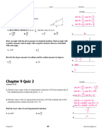 Chapter 9 Quiz 1: functions for angle θ