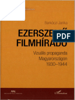 9 Media Barkóczi Janka (2017) Ezerszemű Filmhíradó. Budapest, L'Harmattan Kiadó