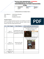 LEMBAR Aktifitas Yang Diisi Mahasiswa Saat PLP 1 - LAILATUL ISLAMIA RAMADANI