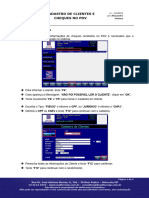 Manual - Cadastro de Clientes No PDV