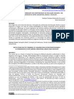 Reflexões Sobre A Formação Dos Profissionais de Educação Infantil Um Estudo Comparativo Entre Argentina, Brasil e Uruguai