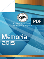 Memoria 2015 (CNBS)