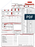 T20 - Ficha Editável - Jogo Do Ano