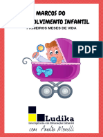 Marcos Do Desenvolvimento Infantil Primeiros Meses Vol 1 Ludika