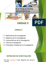 Unidad Ii La Investigación Cientifica