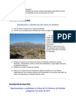 Actividades de Geografía 