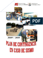 PLAN DE EMERGENCIA ESCOLAR - Modelo