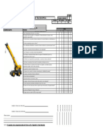 Checklist de Grua Telescopica