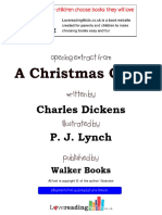 A Christmas Carol by Charles Dickens