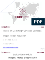 Máster Marketing Marzo22 - Imagen, Marca y Reputación - 28 Abril 2022 - Silvia López Armas