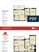 2 Bedroom Floor Plan